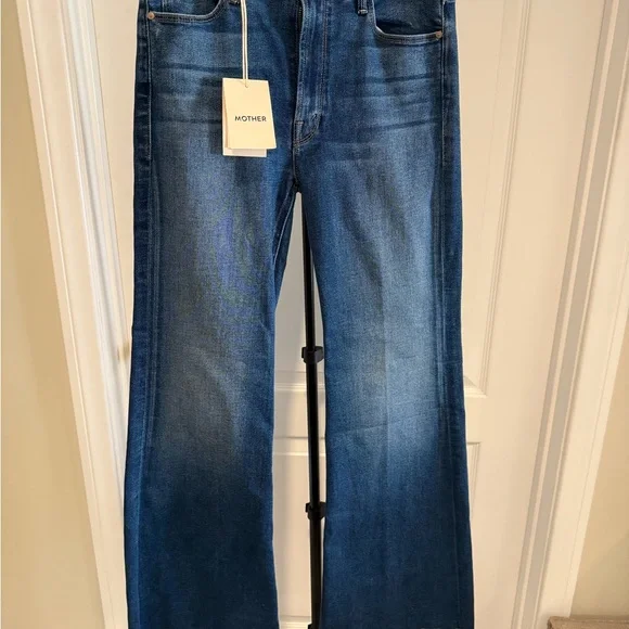 MOTHER ”Lil Doozy Fray”jeans in “Scorching Hot” ✨NWT✨ size 27 - Picture 5 of 10